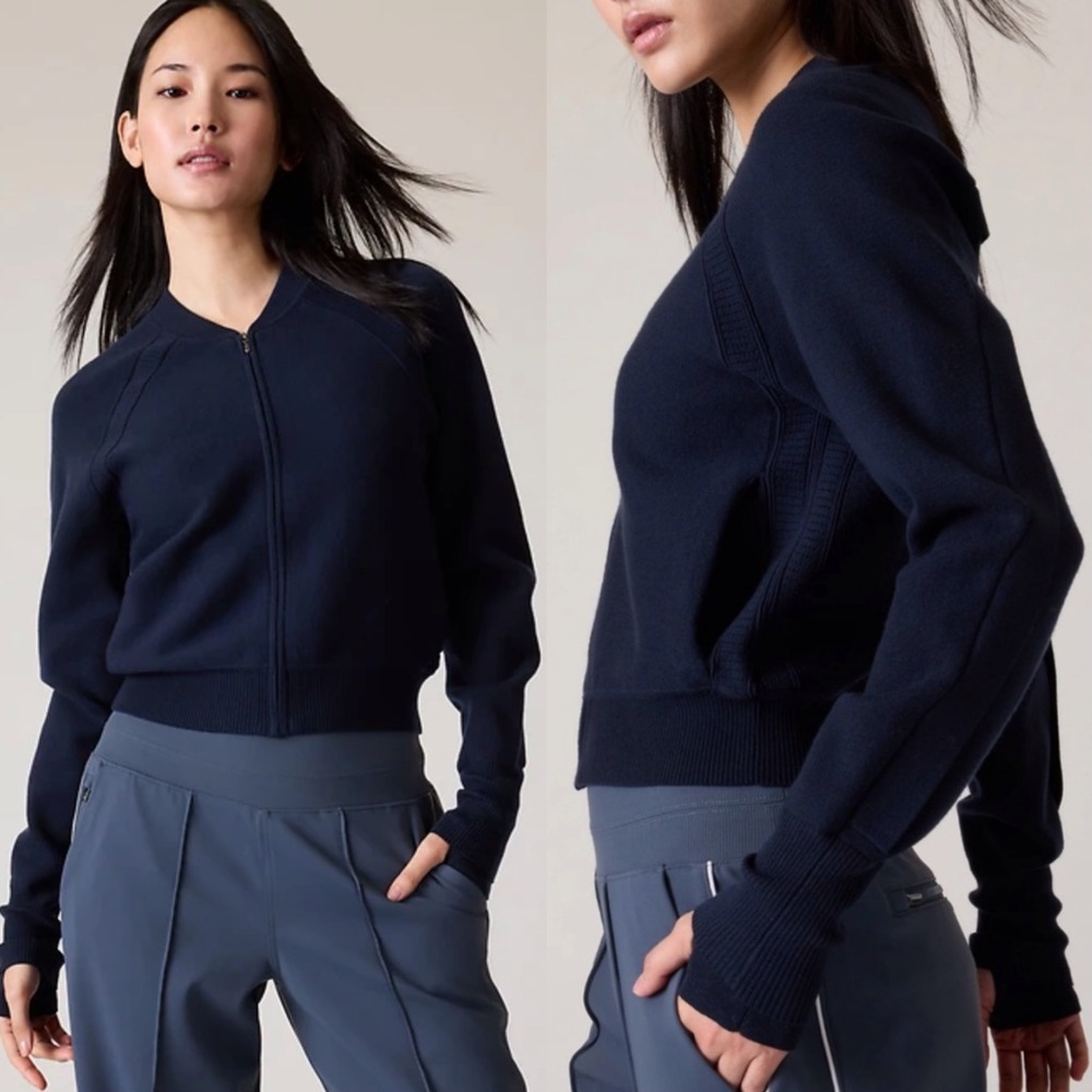 ATHLETA advantage sweater cardigan